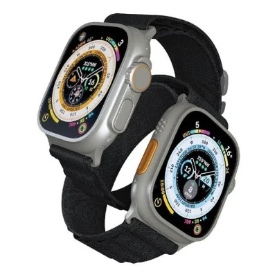 Porodo Ultra Titanium Smart Watch 2.1" Wide Screen - Black